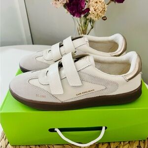 Sam Edelman Talia Velcro Sneakers New In Box 9.5